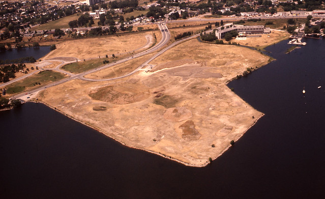 Photograph of Zwick's Park from the air in 1975.