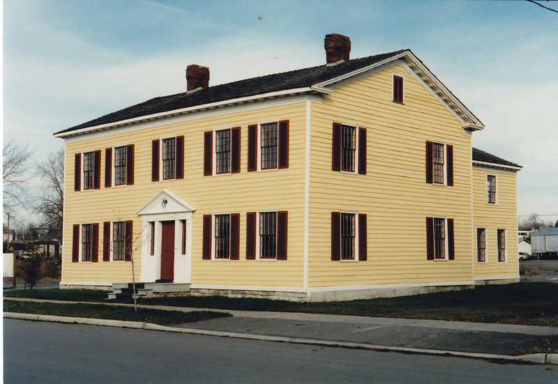 Restored colonial-style house.