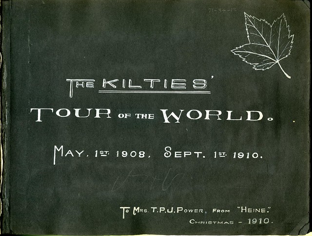 Front cover of Kilties photo album.