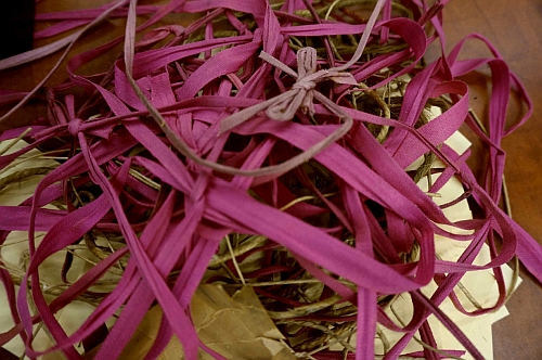 Red (pink) tape