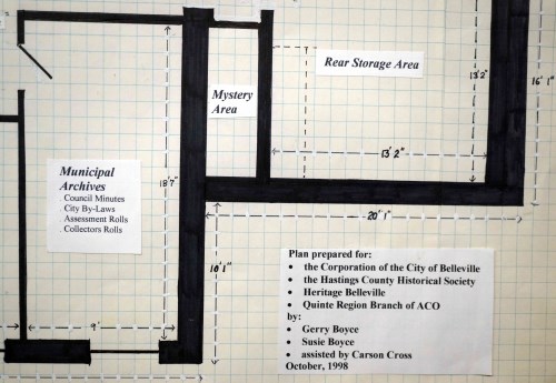 Plan with Mystery Area