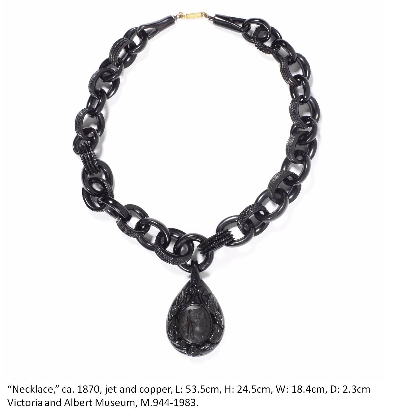 Jet necklace