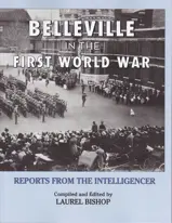 Cover of book on Belleville in the First World War.