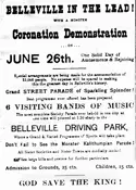 Newspaper article on Coronation plans.