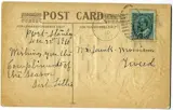 Postcard wishing the reader the compliments of the season.