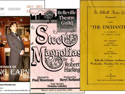 Selection of theatre programs.