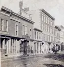 Stores on Front Street.