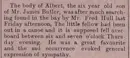 Tribune article of 1887-09-30 on Albert Butler