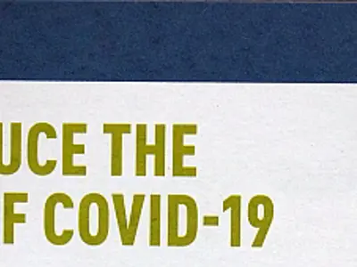 Help reduce the spread of COVID-19 leaflet.