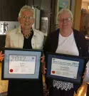Lois Foster and Lorna Garbutt.