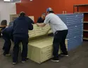Map chests being moved.