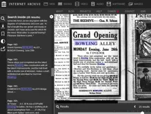 Searching the Internet Archive.