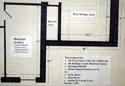 Plan of Thurlow Township Hall with "Mystery Area".