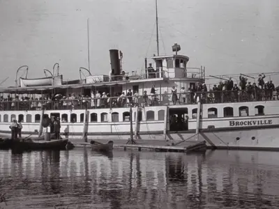 Steamer Brockville.