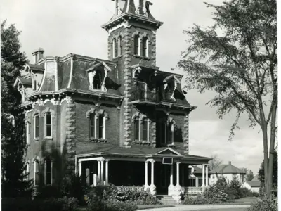Imposing house.