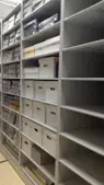 Deseronto Archives materials in Community Archives vault.