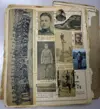 Page of a scrapbook.