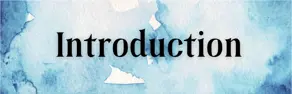 The word "Introduction" on a watercolour background.