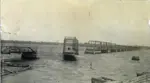 Swing-bridge opening.