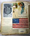 Page of a scrapbook.